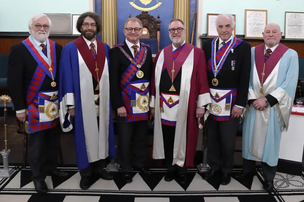 The recent meeting of Leigh Chapter was a very happy one. The previous convocation, held on the second day of 2026, seemed a very long time ago and there was some serious catching up to do. As it was the installation meeting, the companions were delighted to welcome the Provincial team headed by one of their own, EComp Geoff Walker, as the Presiding Officer. He was most ably assisted by EComps Neil Murray & Alan Harwood, all under the careful direction of the escorting ProvAGDC, EComp Hardip Ubhi.