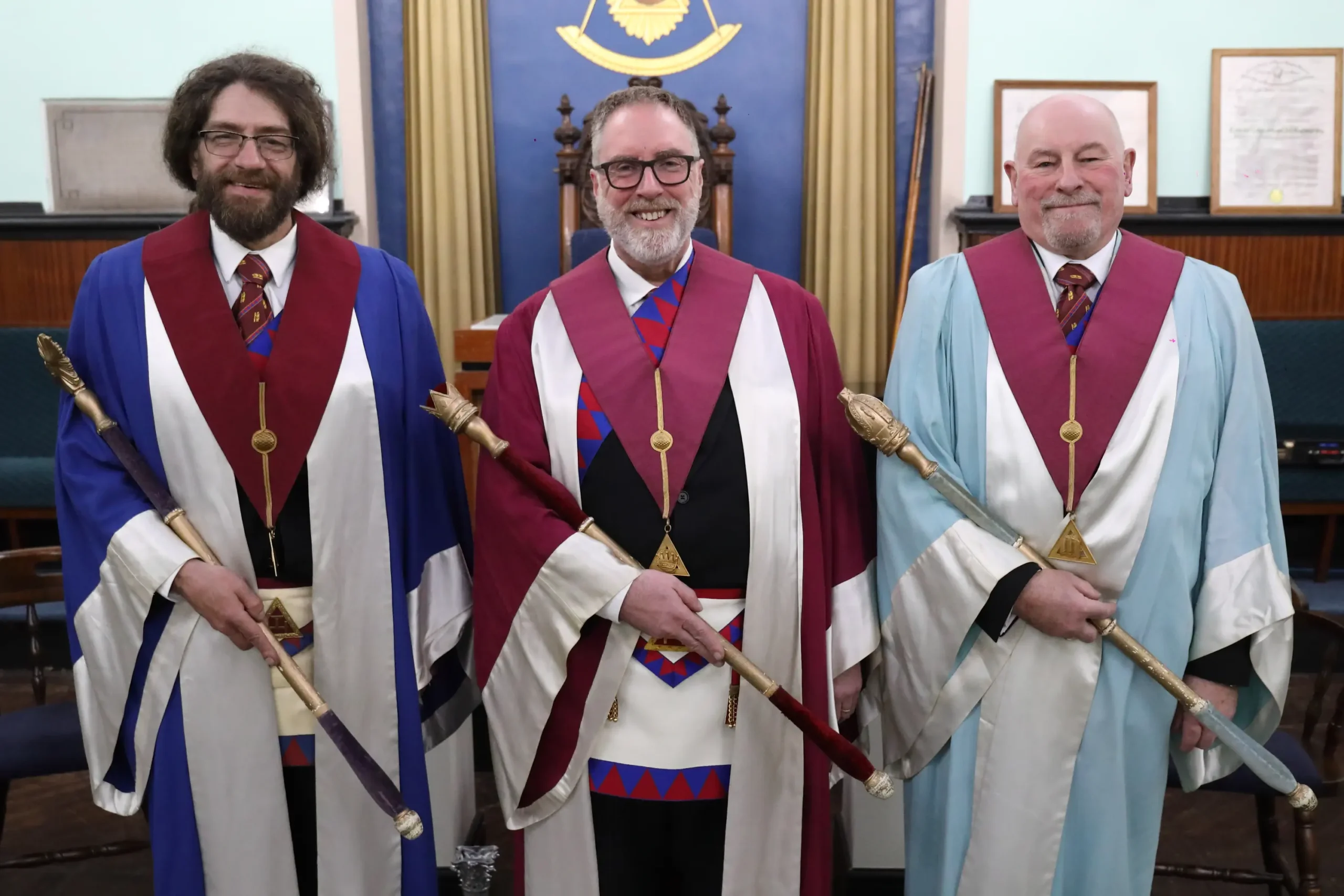 The recent meeting of Leigh Chapter was a very happy one. The previous convocation, held on the second day of 2026, seemed a very long time ago and there was some serious catching up to do. As it was the installation meeting, the companions were delighted to welcome the Provincial team headed by one of their own, EComp Geoff Walker, as the Presiding Officer. He was most ably assisted by EComps Neil Murray & Alan Harwood, all under the careful direction of the escorting ProvAGDC, EComp Hardip Ubhi.