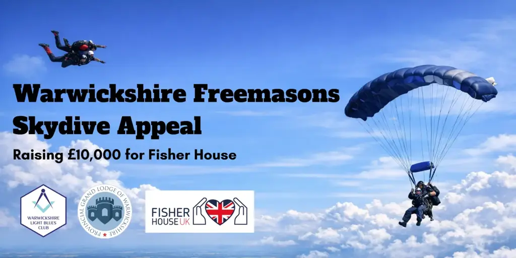 Warwickshire Light Blues Take the Leap for Fisher House UK