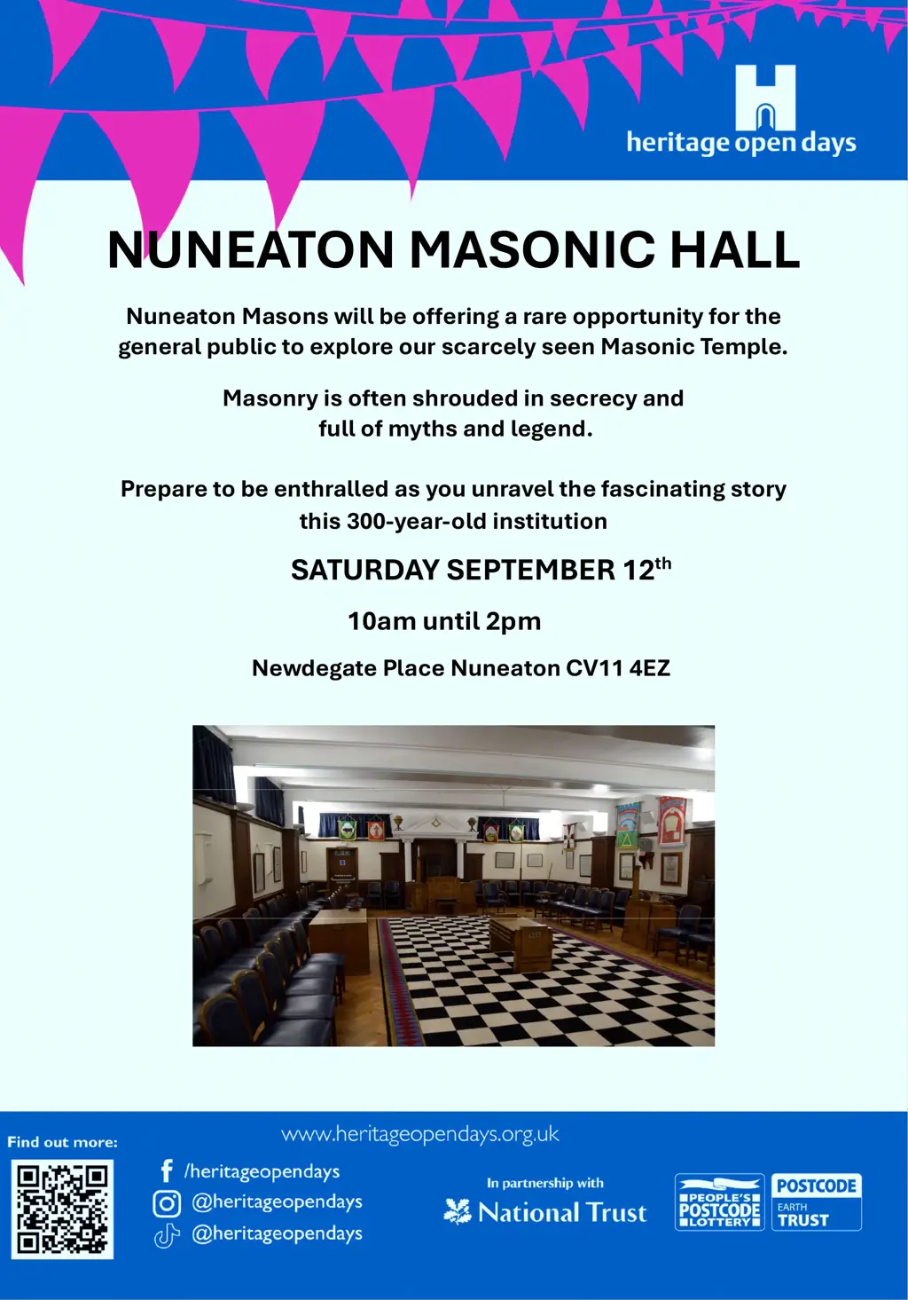 Nuneaton Heritage Open Day 2026